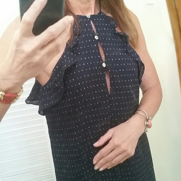 DAISY DAYS RUFFLE HALTER DRESS - Picture 3 of 8